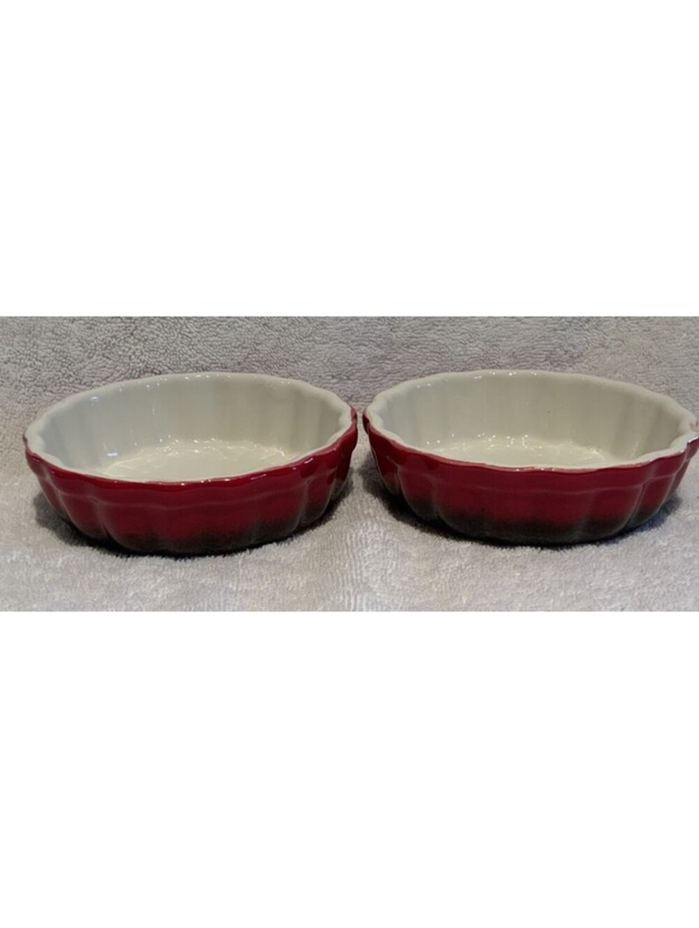 Original 5” Ombre’ Parisian Patisserie Tart/Crème Brûlée Baking Dish’s-Set of 2